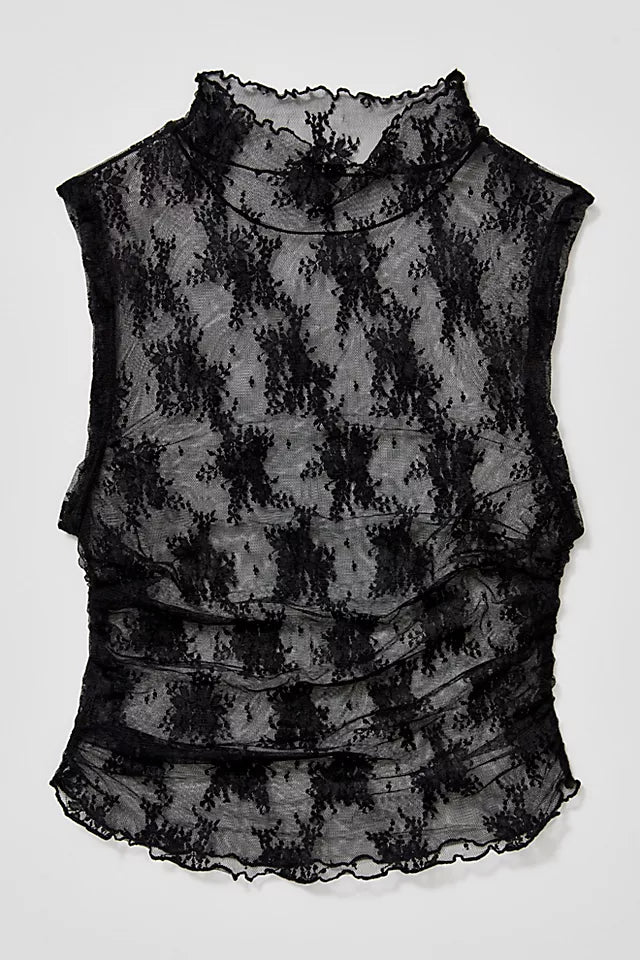 Solid Nice Try Muscle Tank Black