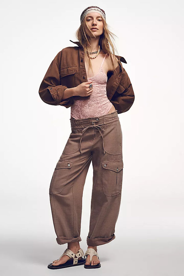 We The Free Park Ave Pants Dusted Cocoa