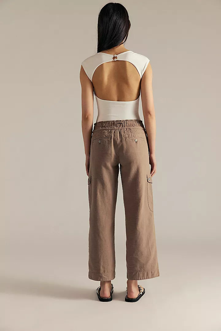 We The Free Park Ave Pants Dusted Cocoa