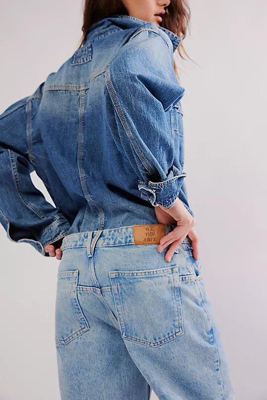 Deep Trance Dropped Boyfriend Jeans Sweet Dreams