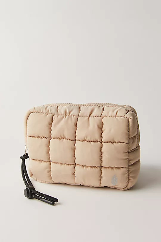 Quilted Mini Case Off White