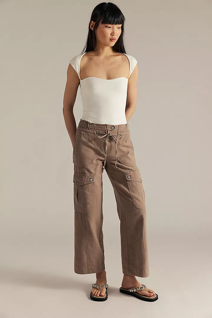 We The Free Park Ave Pants Dusted Cocoa