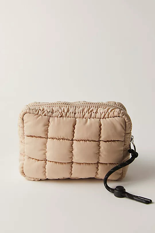 Quilted Mini Case Off White