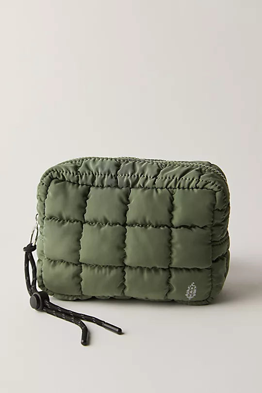 Quilted Mini Case Washed Sage