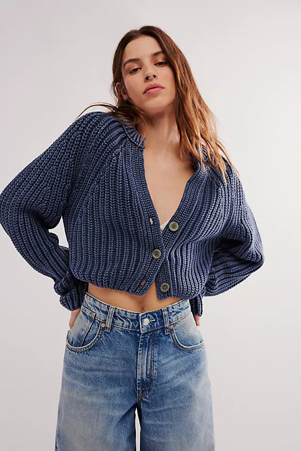 Sweet Nothing Cardi Navy