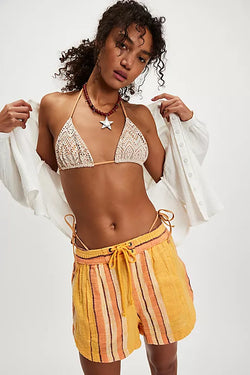 Kalli Board Short Yellow Combo