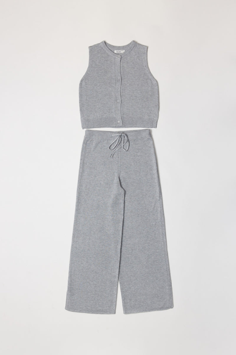 The Ona Vest Heather Grey