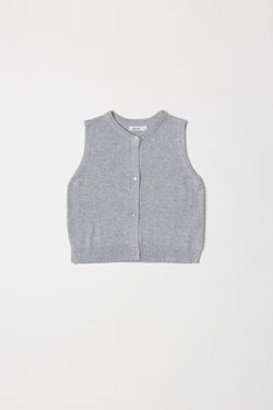 The Ona Vest Heather Grey