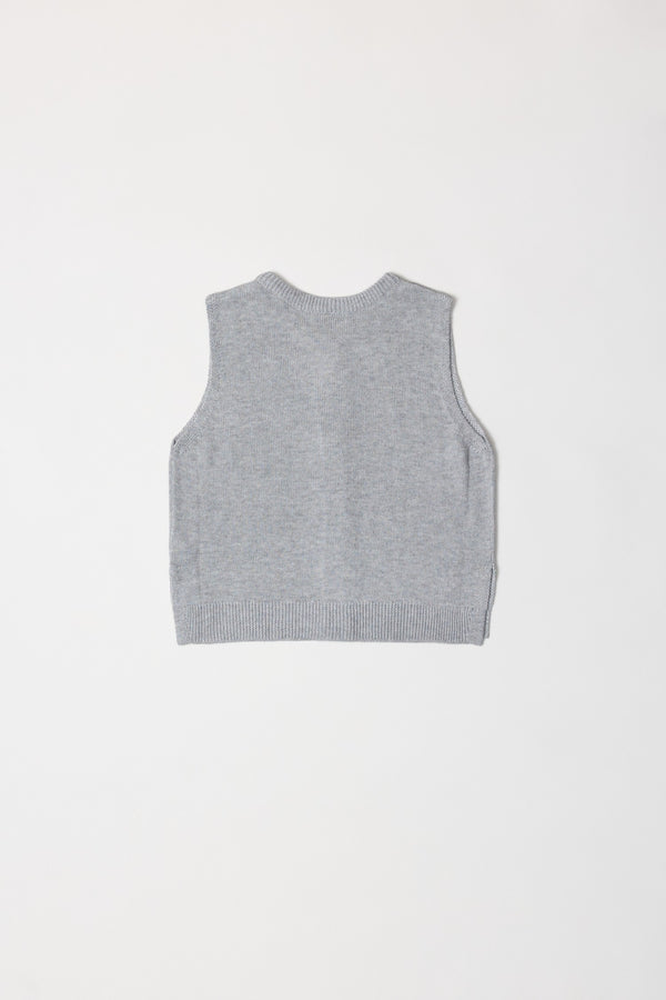 The Ona Vest Heather Grey