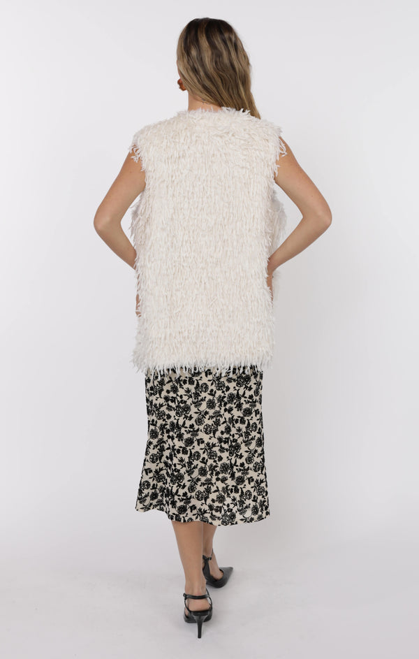The Trailblazer Fringe Fur Vest