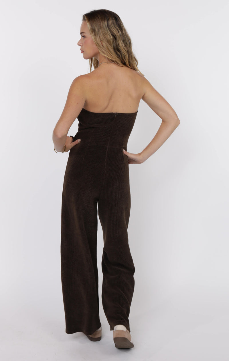 Mystique Tube Vest Wide Leg Jumpsuit