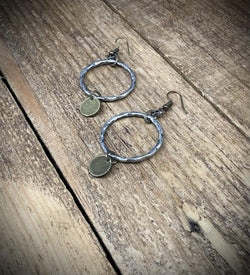Circle Up Earrings Silver