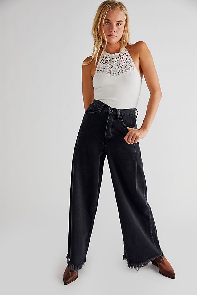 Old West Slouchy Jeans Panther
