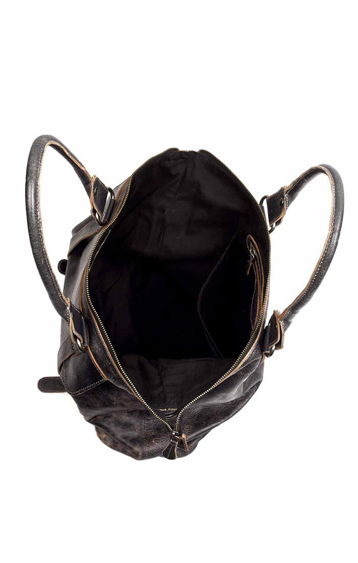 Big Fork Handbag Black Lux