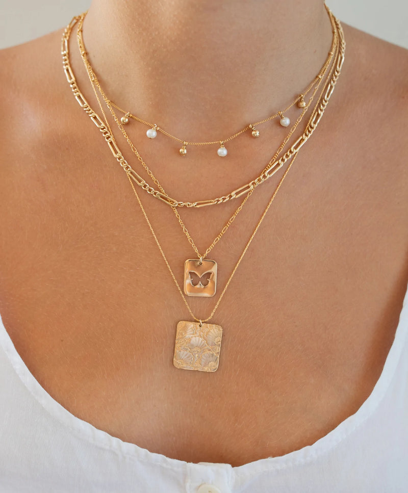 Butterfly Cut Out Necklace