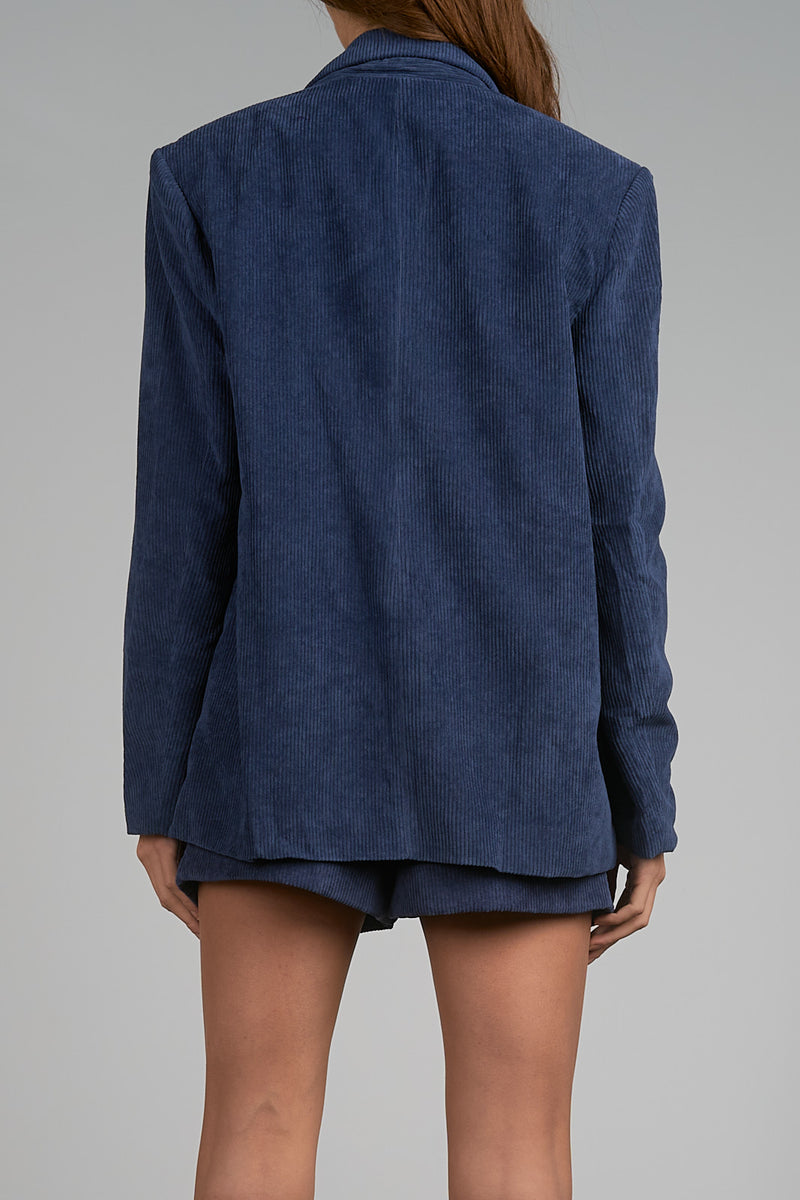 Turn Back Time Blazer Navy