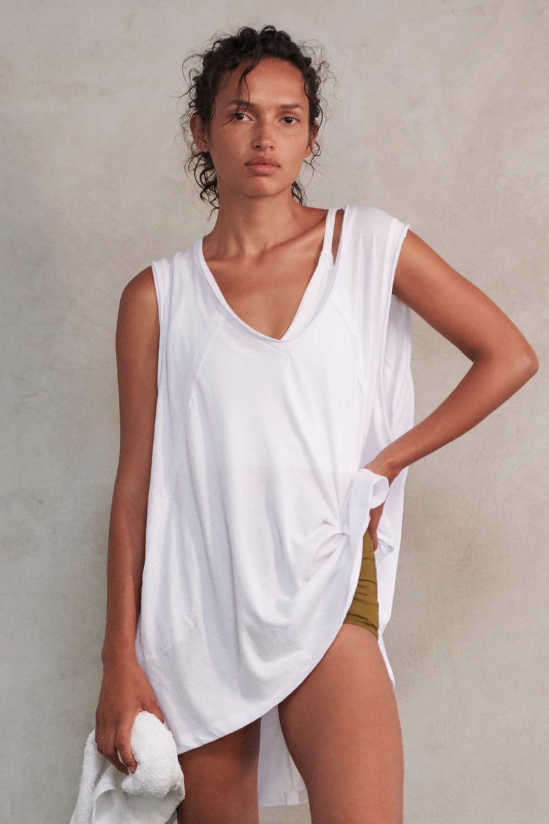 City Tank White