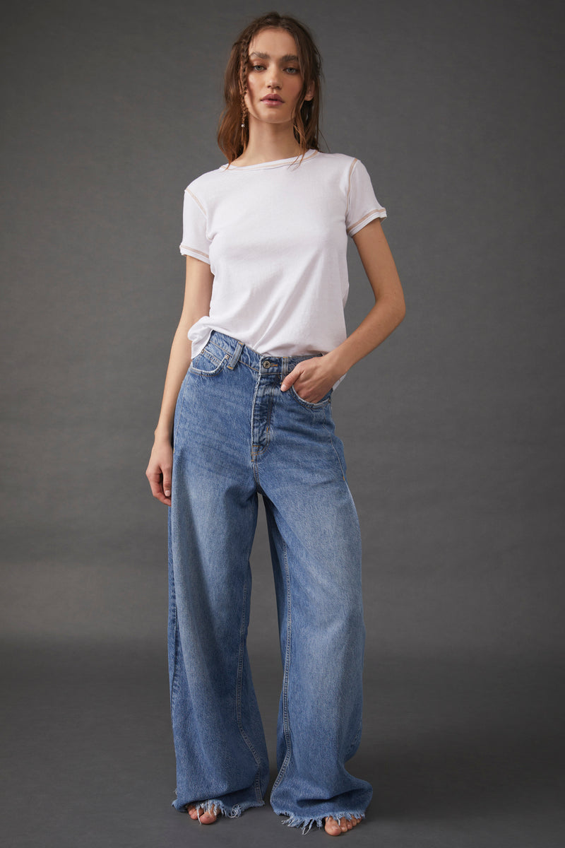 Old West Slouchy Jeans Canyon Blue