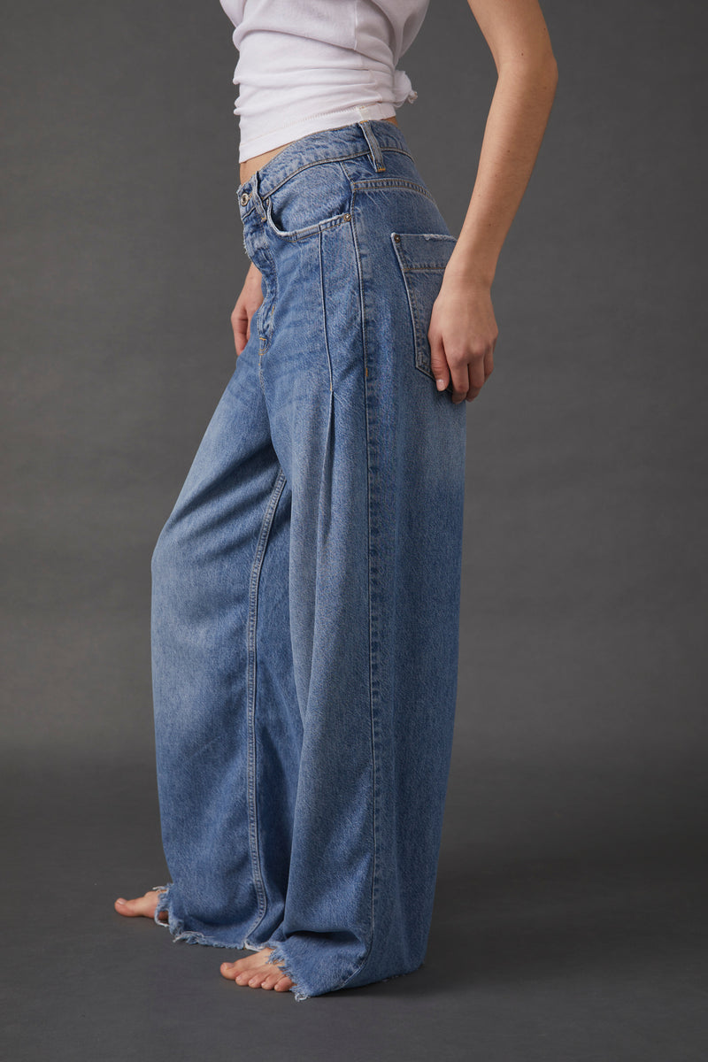 Old West Slouchy Jeans Canyon Blue