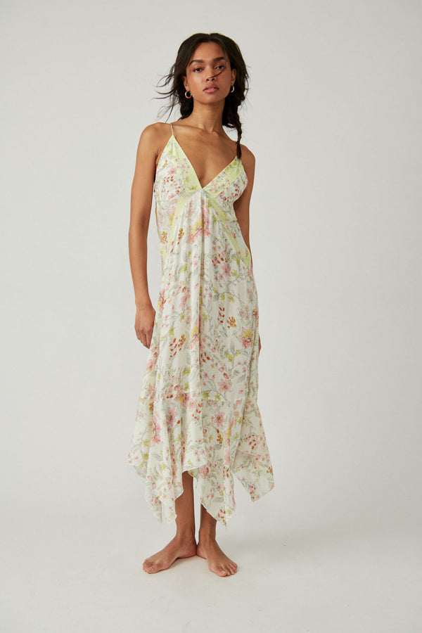 There She Goes Printed Maxi Ivory Combo