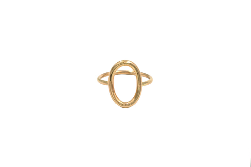 Oval Ring Gold