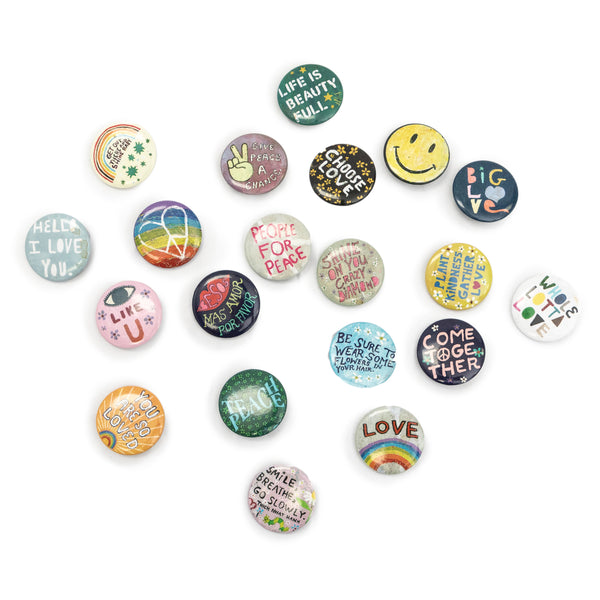 Assorted Button Pins
