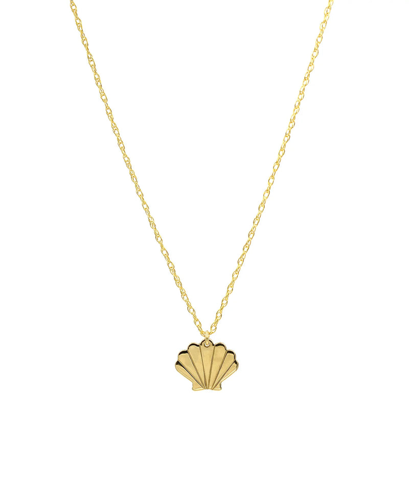 Scallop Shell Necklace Large