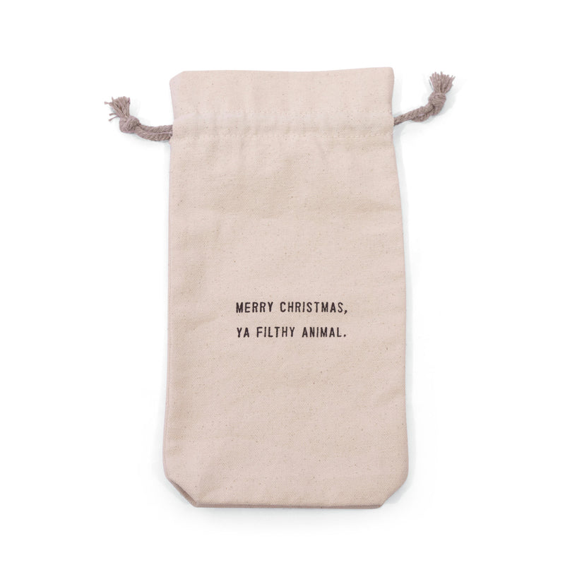 Canvas Wine Bags Holiday Edition
