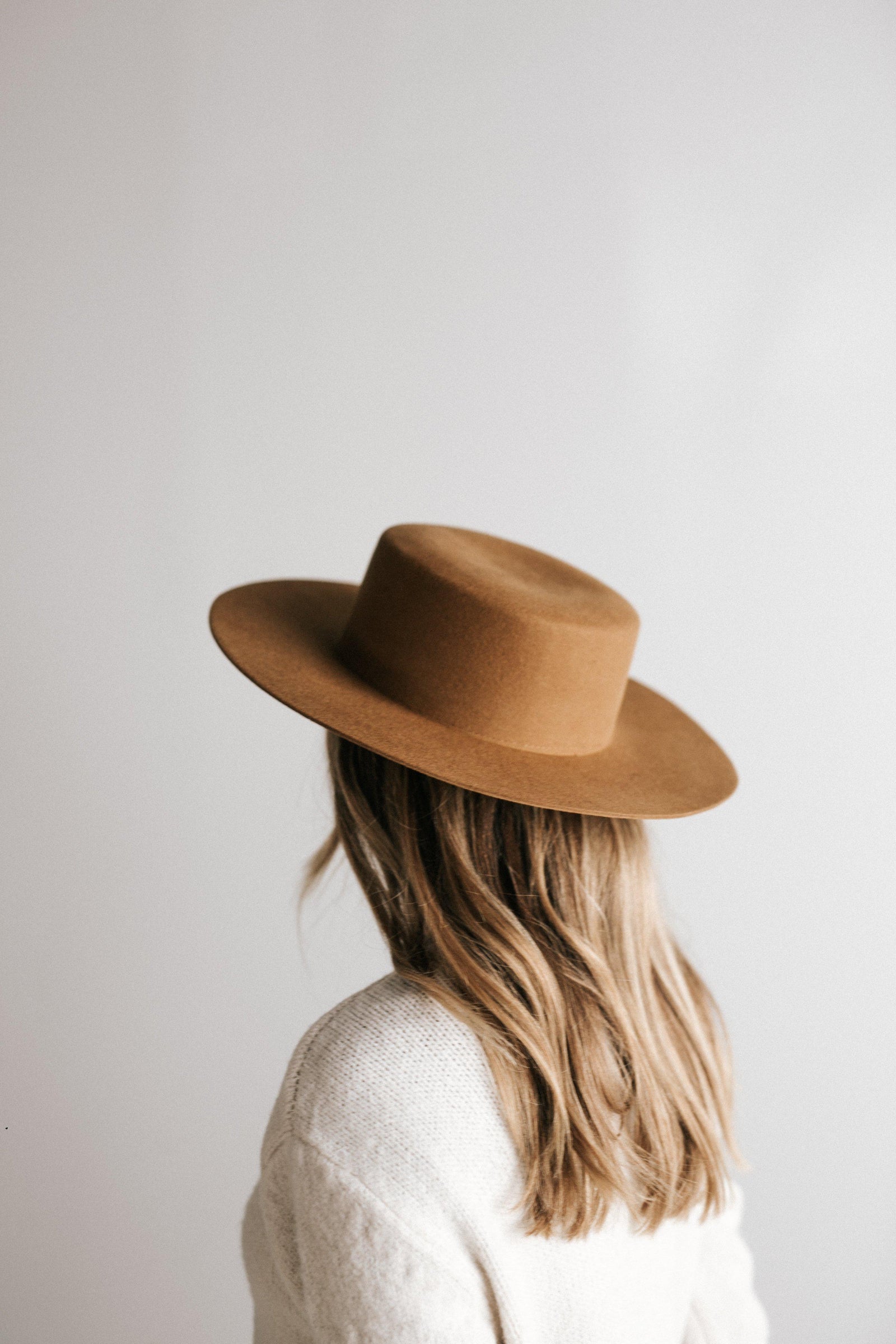 • Dahlia Brown Boater Hat • Dahlia Boater Hat - Brown: A Classic with a Twist main image 2