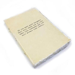 If You Have Good Thoughts Deckled Notebook