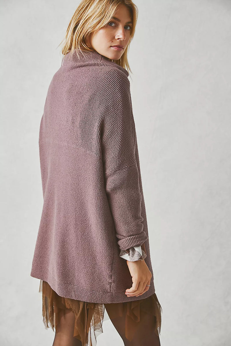 Ottoman Slouchy Tunic Nutmeg