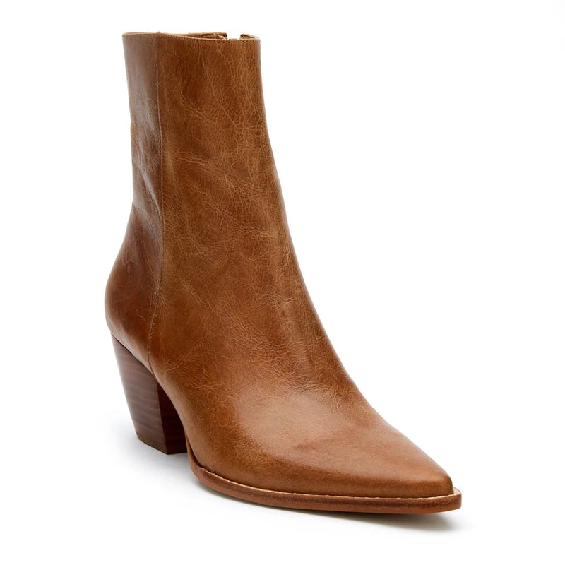 Caty Ankle Boot Vintage Tan Leather