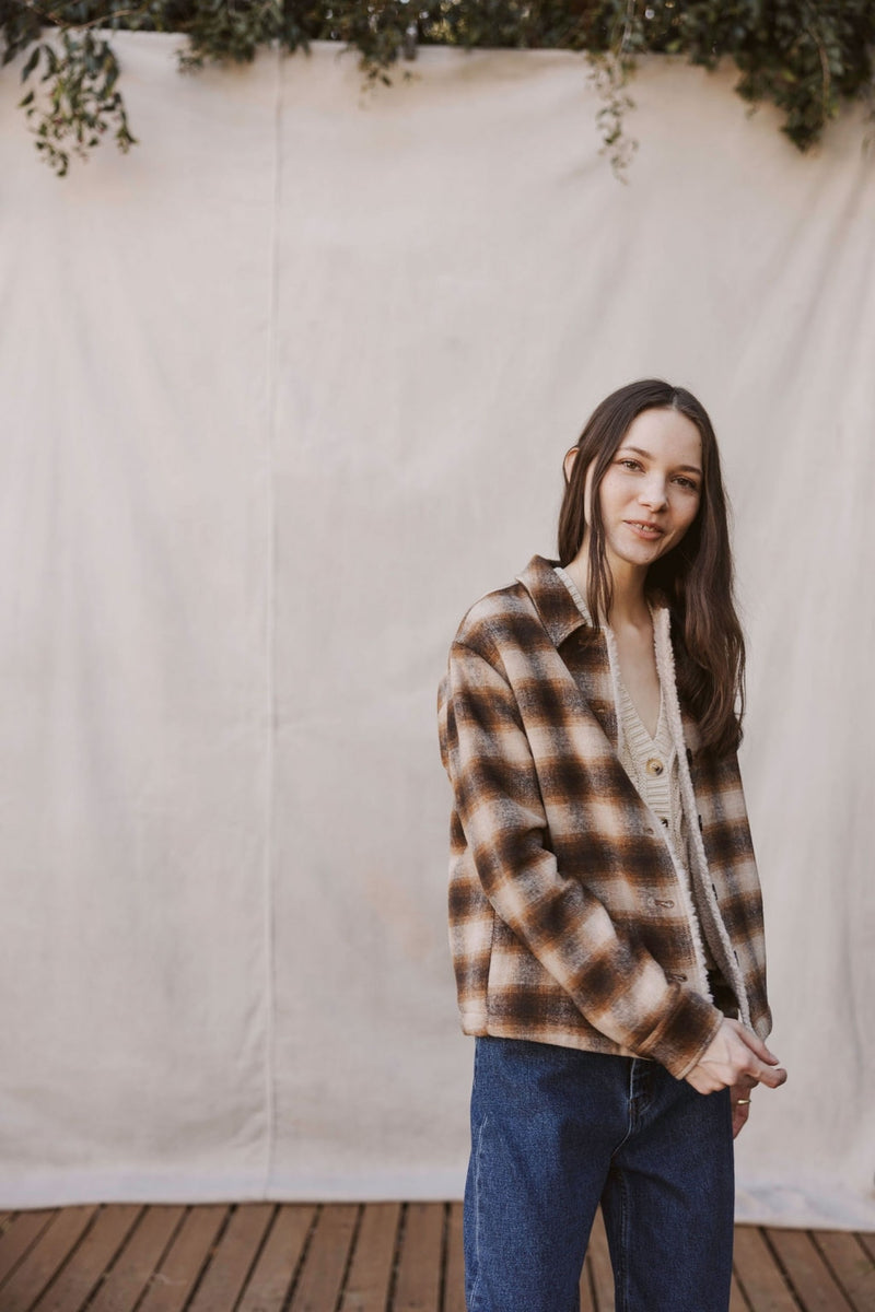 The Andy Jacket Brown Multi
