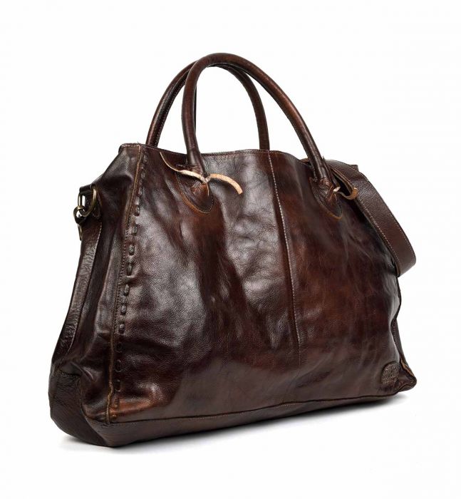 Rockaway Handbag Teak Rustic